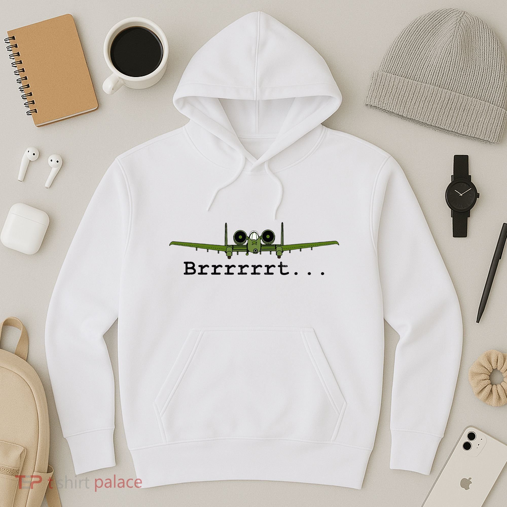 A 10 Thunderbolt Ii Warthog Funny Graphic Hoodie