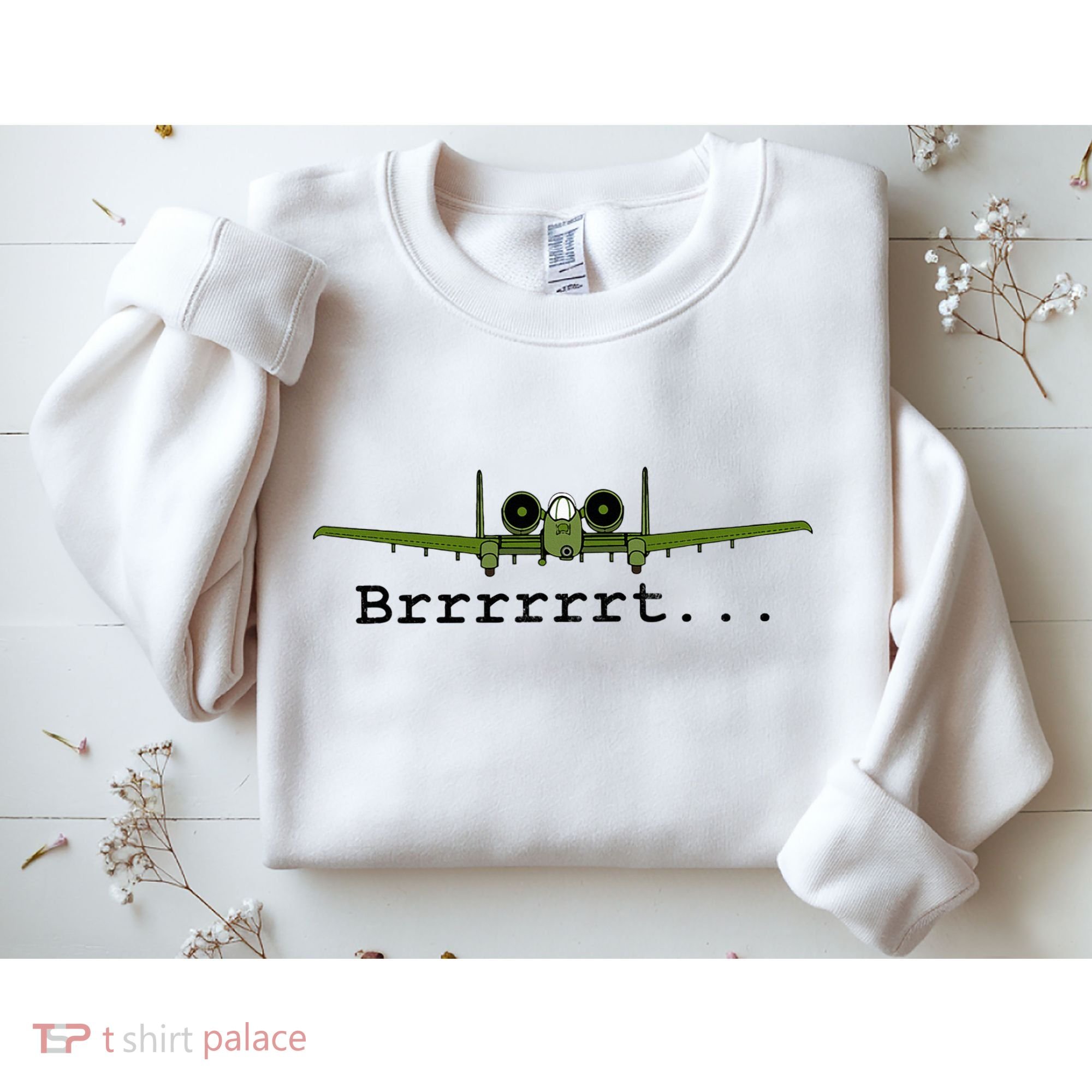 A 10 Thunderbolt Ii Warthog Funny Graphic Sweatshirt
