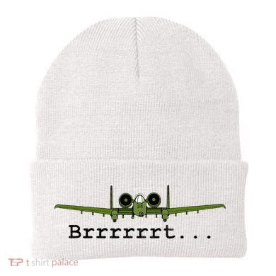 A 10 Thunderbolt Ii Warthog Funny Graphic Beanie
