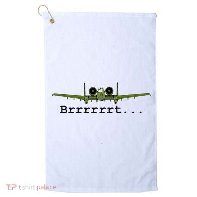 A 10 Thunderbolt Ii Warthog Funny Graphic Golf Towel