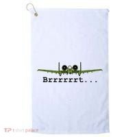 A 10 Thunderbolt Ii Warthog Funny Graphic Golf Towel thumb 0