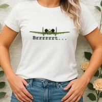 A 10 Thunderbolt Ii Warthog Funny Graphic Women's T-Shirt thumb 2