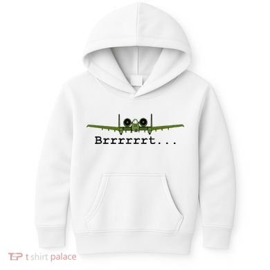 A 10 Thunderbolt Ii Warthog Funny Graphic Kids Hoodie