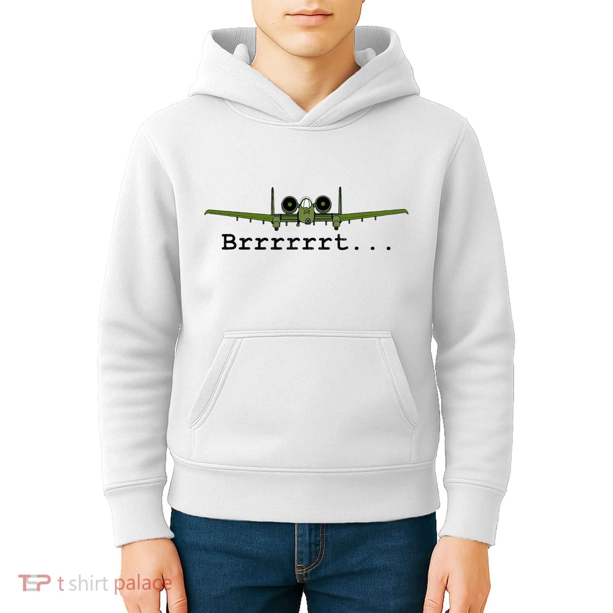 A 10 Thunderbolt Ii Warthog Funny Graphic Kids Hoodie