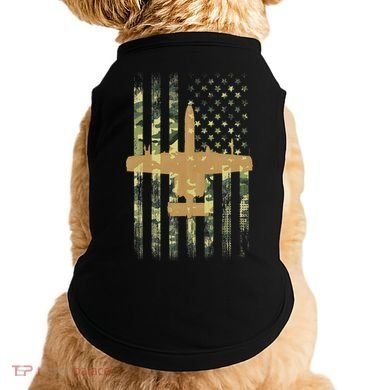 A 10 Thunderbolt Ii Warthog Camo Flag Military Airplane Doggie Tank