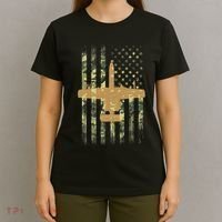 A 10 Thunderbolt Ii Warthog Camo Flag Military Airplane T-Shirt thumb 4
