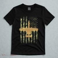 A 10 Thunderbolt Ii Warthog Camo Flag Military Airplane T-Shirt thumb 5