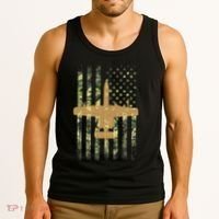 A 10 Thunderbolt Ii Warthog Camo Flag Military Airplane Tank Top thumb 3