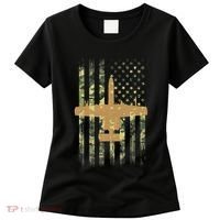 A 10 Thunderbolt Ii Warthog Camo Flag Military Airplane Women's T-Shirt thumb 0