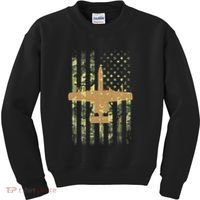A 10 Thunderbolt Ii Warthog Camo Flag Military Airplane Kids Sweatshirt thumb 0