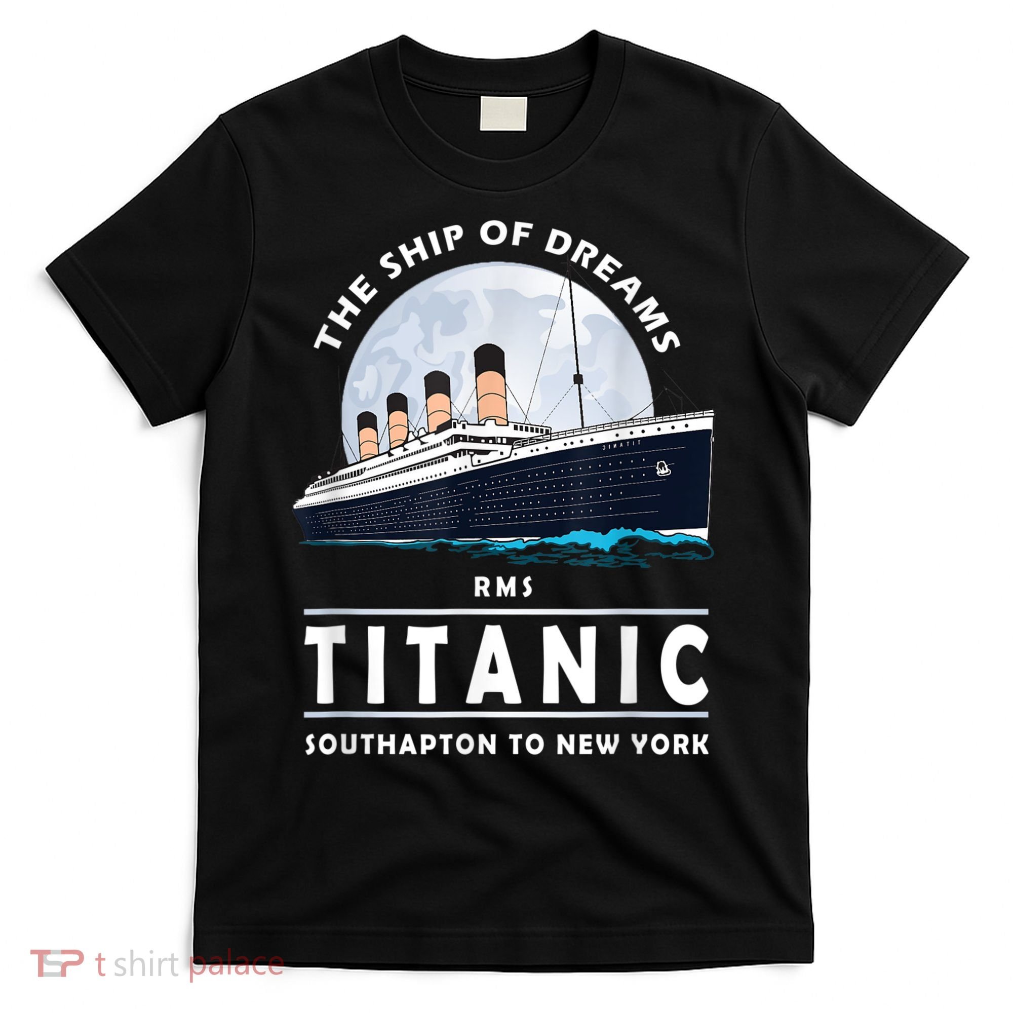 A 1912 Vintage Titanic Voyage Ship Cruise For Son T-Shirt