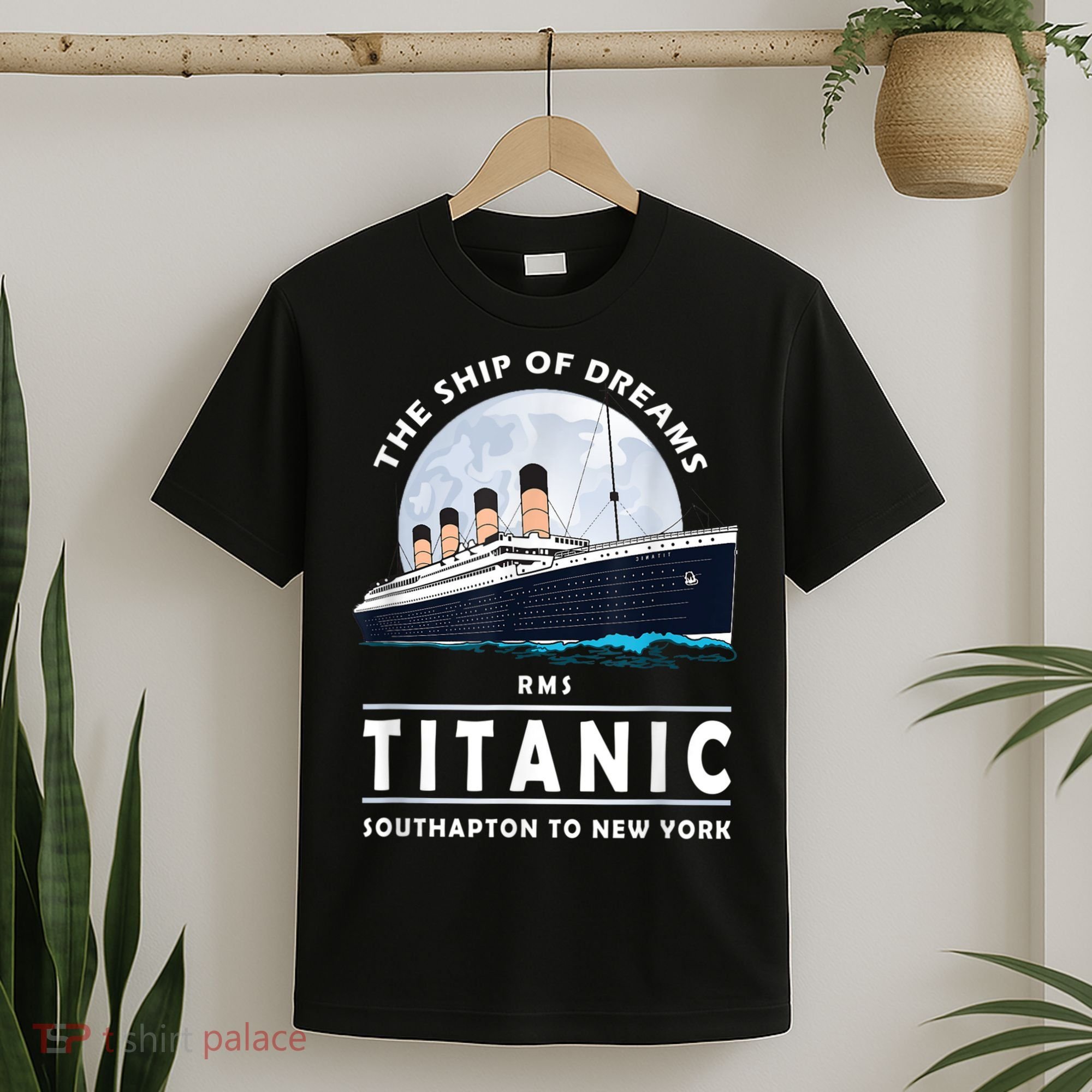 A 1912 Vintage Titanic Voyage Ship Cruise For Son T-Shirt