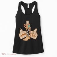 Abc 123 Western Cowgirl Teacher Back To School Teacher Women's Tank Top thumb 0