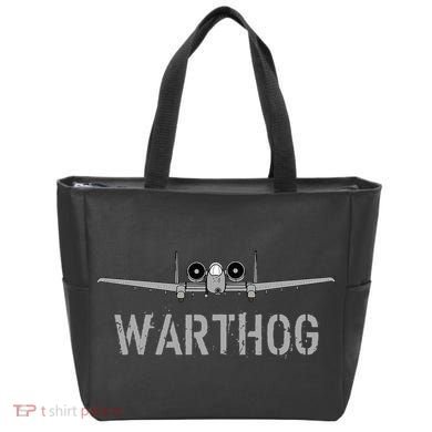A 10 WartHog Attack Jet A 10 Thunderbolt Tote Bag