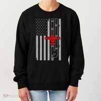 A 10 Warthog Airplane American Flag Runway A10 Thunderbird Women's Sweatshirt thumb 0