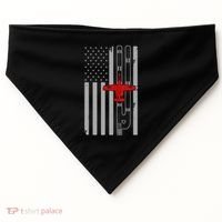 A 10 Warthog Airplane American Flag Runway A10 Thunderbird USA-Made Doggie Bandana thumb 0