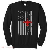 A 10 Warthog Airplane American Flag Runway A10 Thunderbird Sweatshirt thumb 0