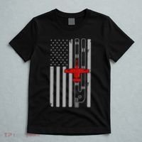 A 10 Warthog Airplane American Flag Runway A10 Thunderbird T-Shirt thumb 5
