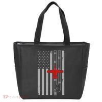 A 10 Warthog Airplane American Flag Runway A10 Thunderbird Tote Bag thumb 0