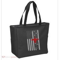 A 10 Warthog Airplane American Flag Runway A10 Thunderbird Tote Bag thumb 2