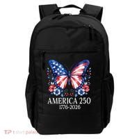 America 250 1776 -2026 Patriotic Flag Butterfly  Backpack thumb 0