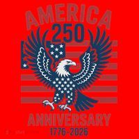 America 250th Anniversary Santa Hat thumb 1