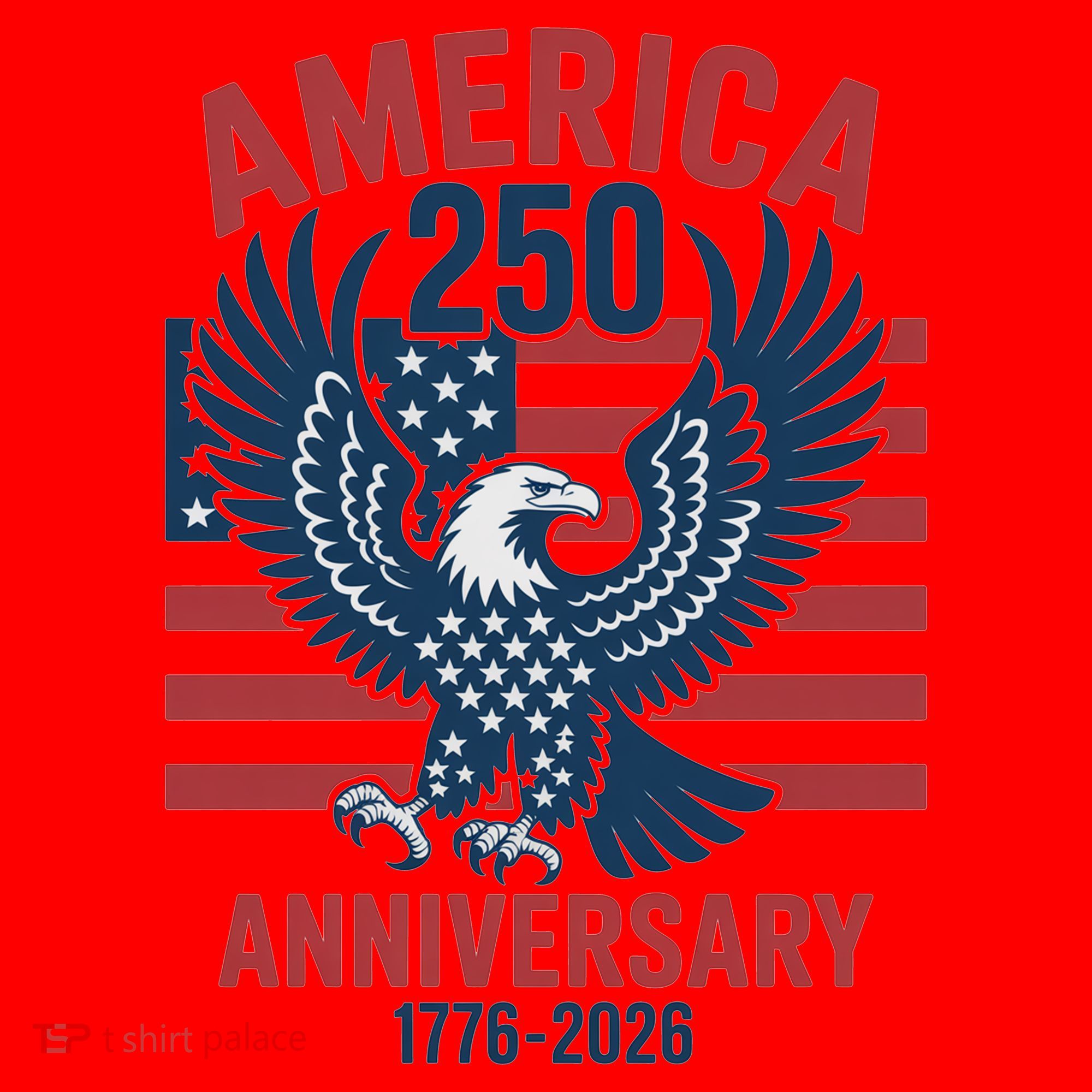 America 250th Anniversary Santa Hat