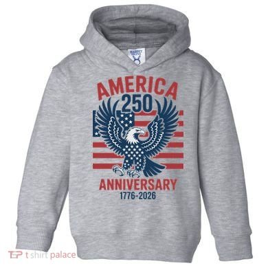America 250th Anniversary Toddler Hoodie