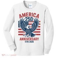 America 250th Anniversary Kids Long Sleeve Shirt thumb 0