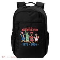 America 250th Anniversary Goose Cartoon  Backpack thumb 0