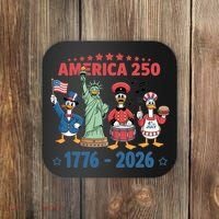 America 250th Anniversary Goose Cartoon  Coaster thumb 0