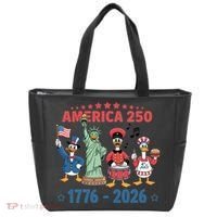America 250th Anniversary Goose Cartoon  Tote Bag thumb 0
