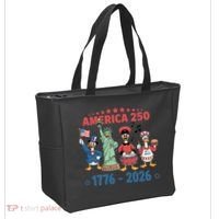 America 250th Anniversary Goose Cartoon  Tote Bag thumb 2