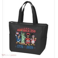 America 250th Anniversary Goose Cartoon  Tote Bag thumb 3