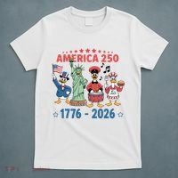 America 250th Anniversary Goose Cartoon  T-Shirt thumb 5