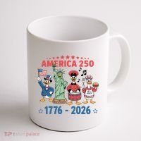 America 250th Anniversary Goose Cartoon  Coffee Mug thumb 1