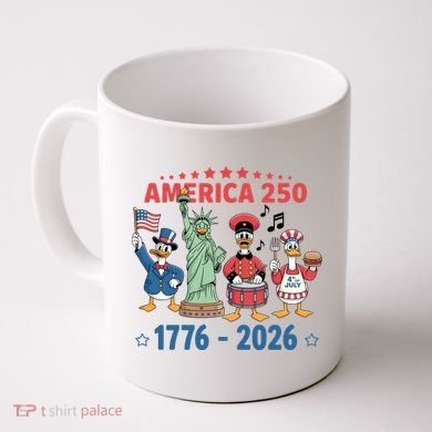 America 250th Anniversary Goose Cartoon  Coffee Mug