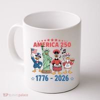 America 250th Anniversary Goose Cartoon  Coffee Mug thumb 0