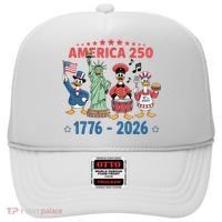America 250th Anniversary Goose Cartoon  Hat thumb 0