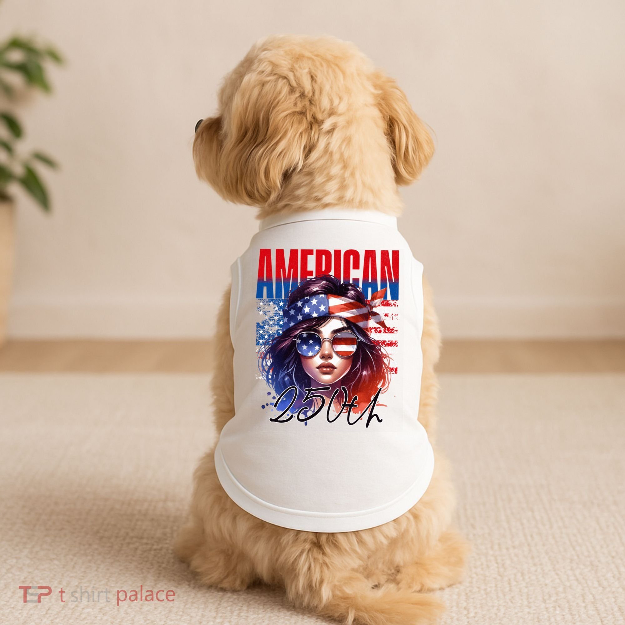 American 250th Anniversary USA 250 Years Doggie Tank