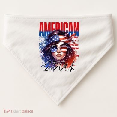 American 250th Anniversary USA 250 Years USA-Made Doggie Bandana