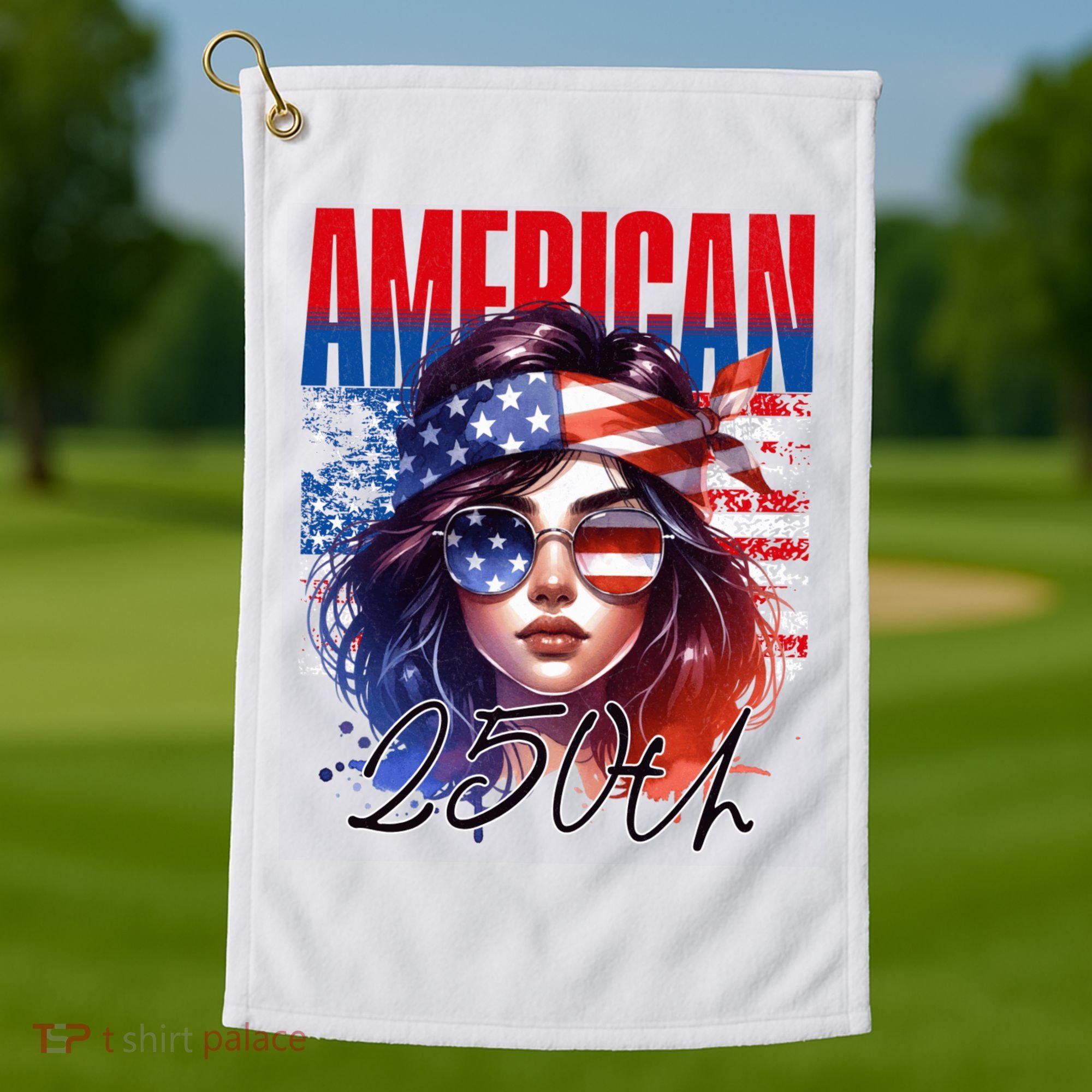 American 250th Anniversary USA 250 Years Golf Towel