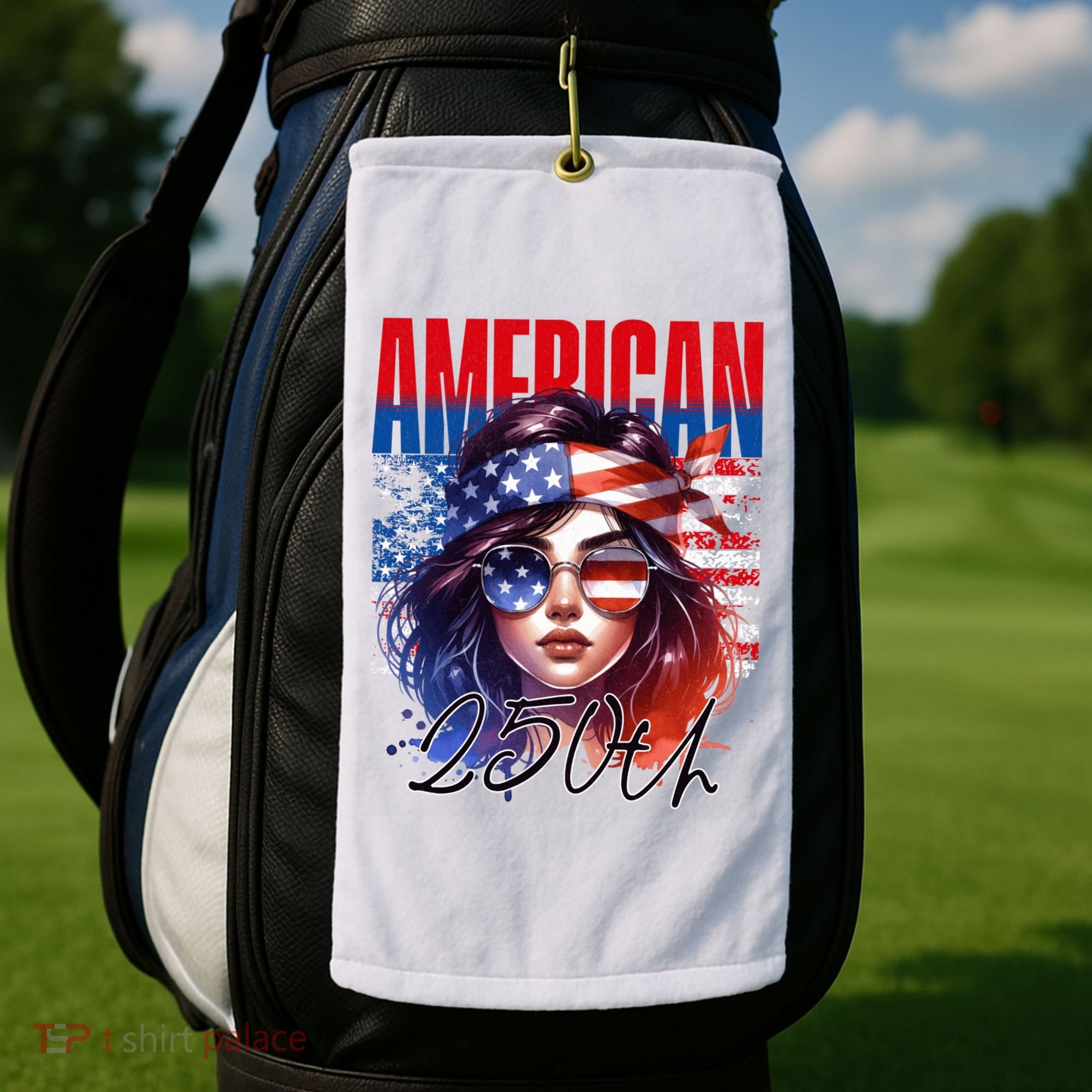 American 250th Anniversary USA 250 Years Golf Towel