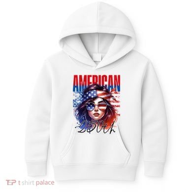 American 250th Anniversary USA 250 Years Kids Hoodie