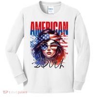 American 250th Anniversary USA 250 Years Kids Long Sleeve Shirt thumb 0
