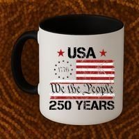 America 250th Anniversary 1776-2026 We The People 250 Years Coffee Mug thumb 2
