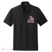 America 250th Anniversary 1776-2026 We The People 250 Years Dry Zone Grid Polo thumb 0