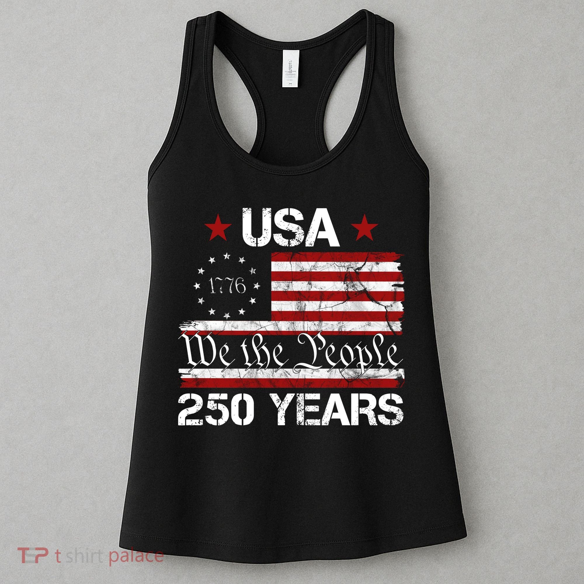 America 250th Anniversary 1776-2026 We The People 250 Years Women's Tank Top