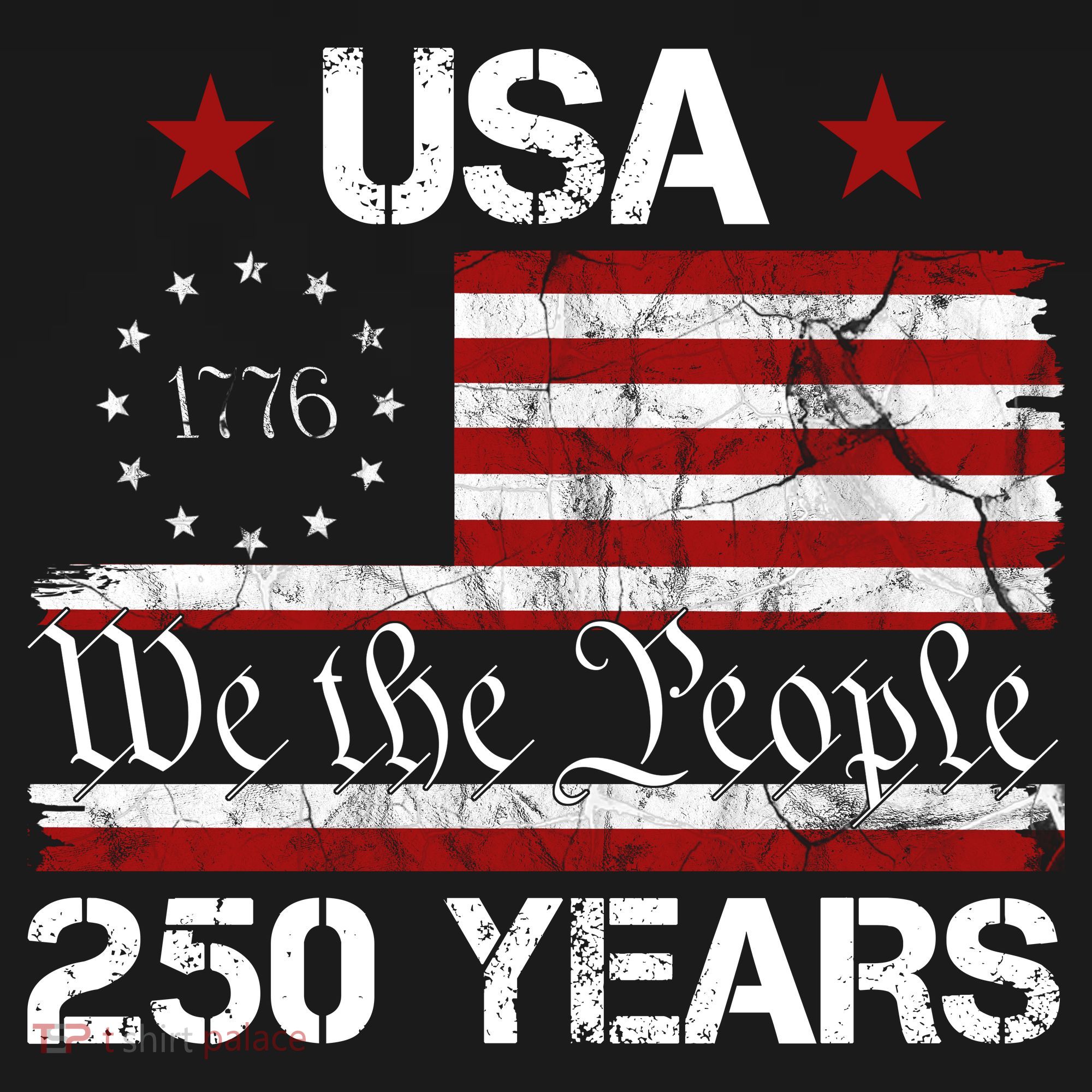 America 250th Anniversary 1776-2026 We The People 250 Years Baby Bodysuit