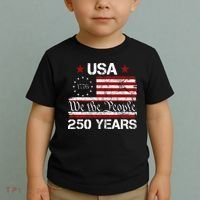 America 250th Anniversary 1776-2026 We The People 250 Years Toddler T-Shirt thumb 2
